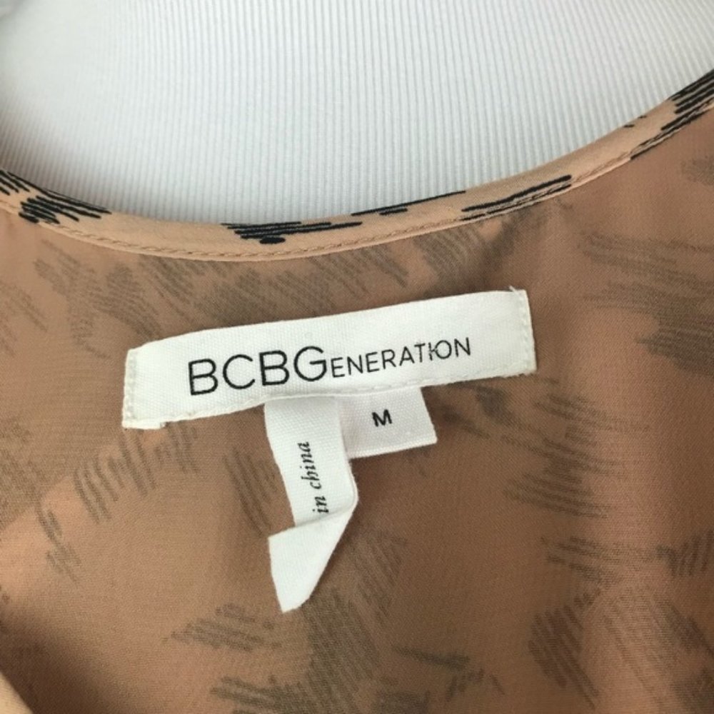 Bcbgeneration Dress Medium Ruffle Flutter Layered - image 6